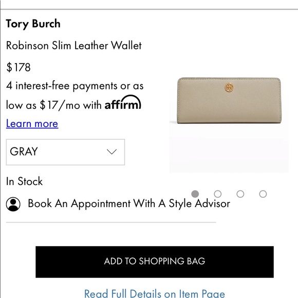 Tory Burch Robinson Purse / Slim Wallet Bundle - Picture 2 of 10